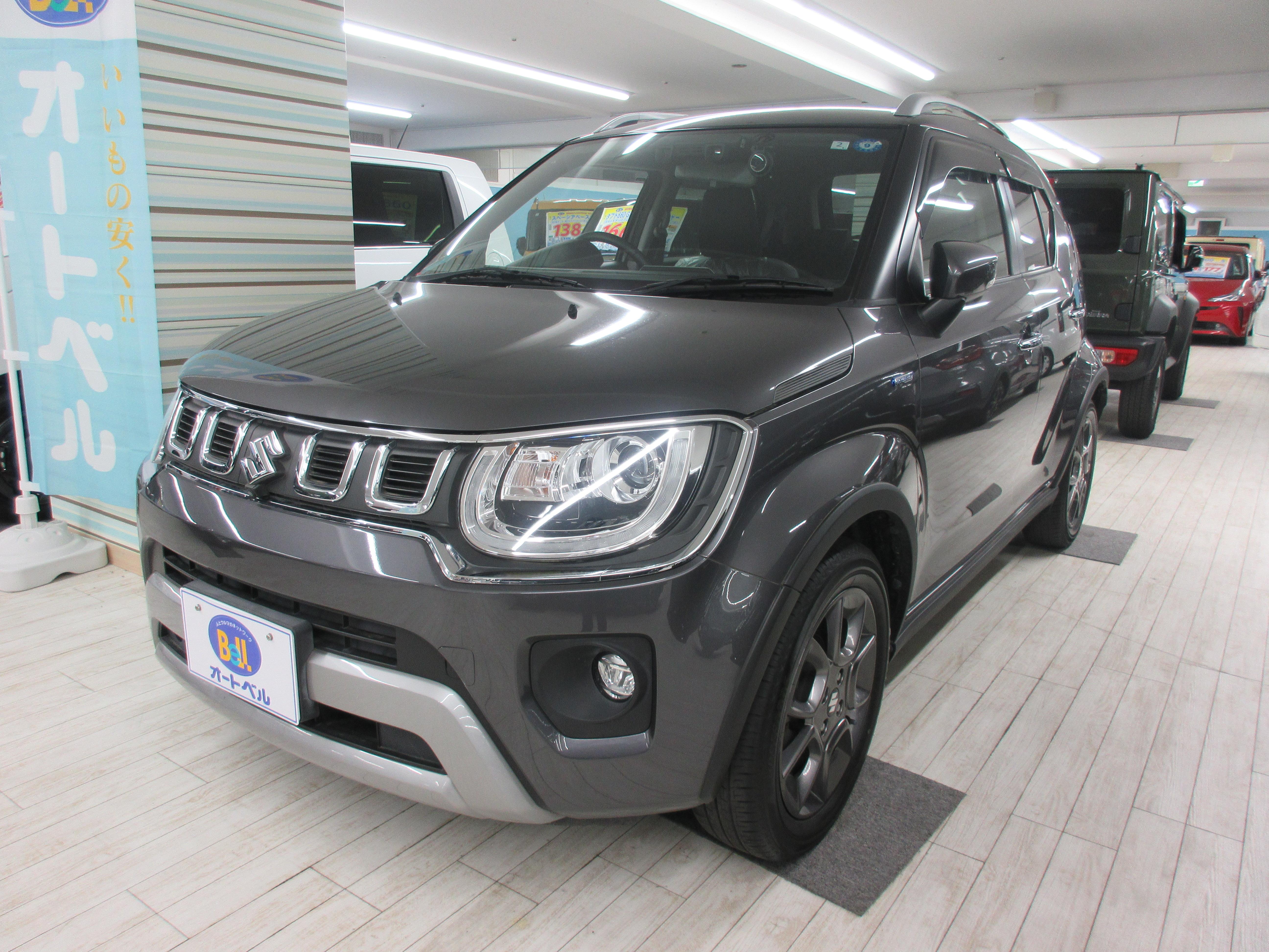 オートベルの中古車スズキ イグニス１２００ HYBRID MF(全M･DCBS･8ｲﾝﾁﾅﾋﾞ)