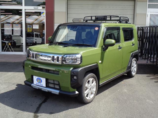 オートベルの中古車ダイハツ タフト６６０ Gｸﾛﾑﾍﾞﾝﾁｬｰ(10ｲﾝﾁﾅﾋﾞ･ﾙｰﾌｷｬﾘｱ)