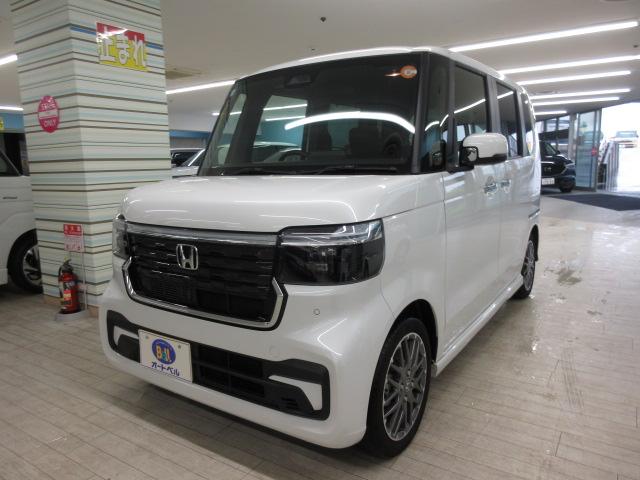 オートベルの中古車ホンダ Ｎ－ＢＯＸカスタム６６０ ﾀｰﾎﾞ(8ｲﾝﾁﾅﾋﾞ･ﾚﾝﾀ)