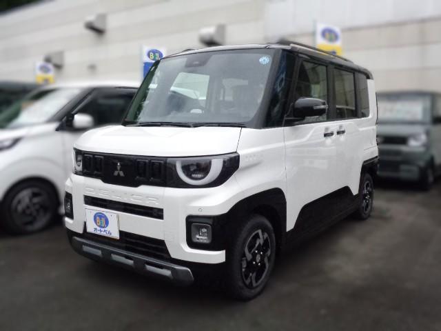 オートベルの中古車三　菱 デリカミニ６６０ Gﾌﾟﾚﾐｱﾑ(Rﾚｰﾙ)2ﾄｰﾝ