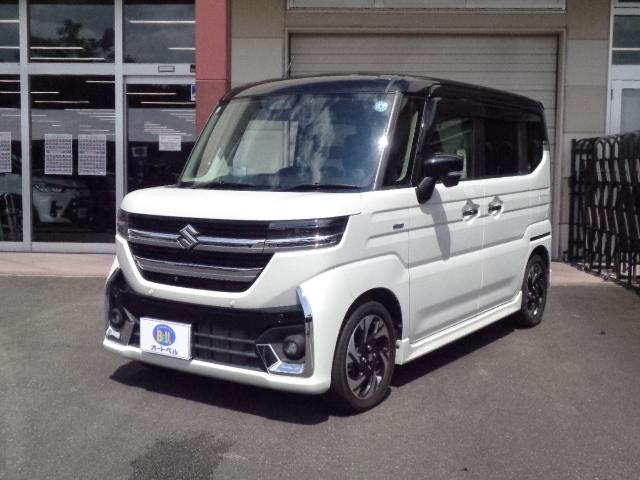 オートベルの中古車スズキ スペーシアカスタム６６０＊ HYBRID XSﾀｰﾎﾞ(全Mﾅﾋﾞ･DSBSⅡ)2T