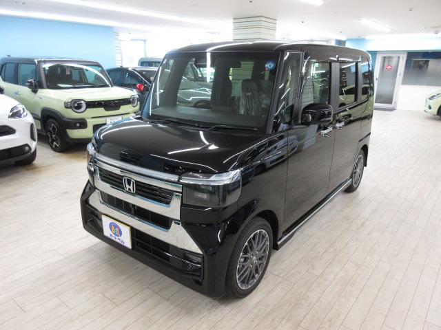 オートベルの中古車ホンダ Ｎ－ＢＯＸカスタム６６０ ﾀｰﾎﾞ(9ｲﾝﾁｺﾈｸﾄﾅﾋﾞ)MC後