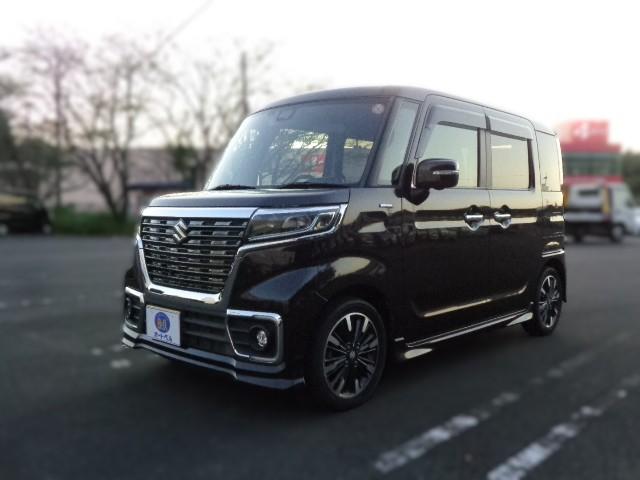 オートベルの中古車スズキ スペーシアカスタム６６０ HYBRID XS(全MｶﾒﾗPK･ﾅﾋﾞ･DSBS)